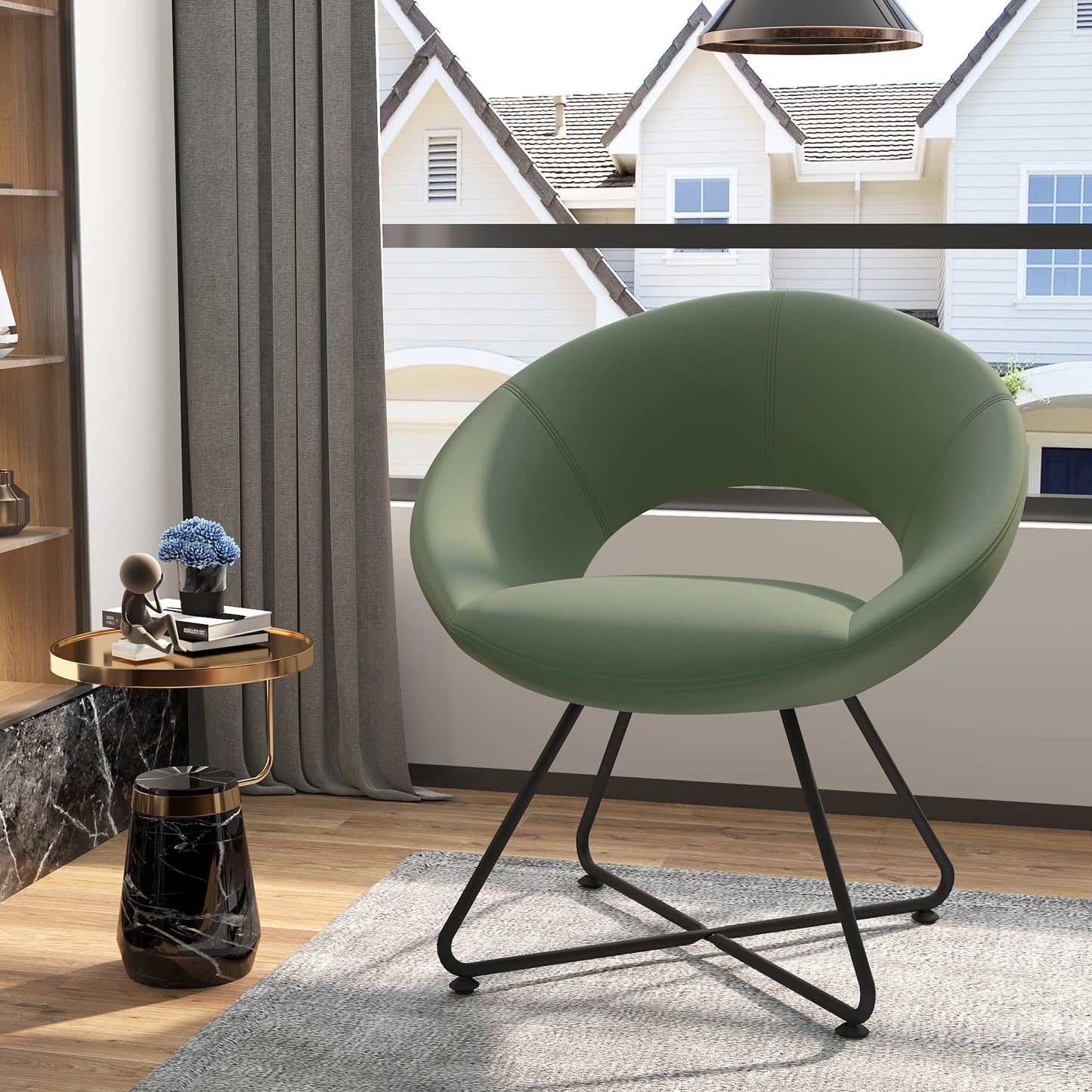 Swivel Accent Chair Modern Upholstered