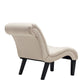 Awonde Modern Accent Chair Armless Bedroom Living Room Chairs