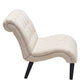 Awonde Modern Accent Chair Armless Bedroom Living Room Chairs